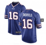 Youth Buffalo Bills #16 Sherfield Game Blue Football Jersey