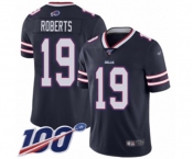 Youth Buffalo Bills #19 Andre Roberts Limited Navy Blue Inverted Legend 100th Season Football Jersey