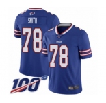 Youth Buffalo Bills #78 Bruce Smith Royal Blue Team Color Vapor Untouchable Limited Player 100th Season Football Jersey