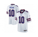 Youth Nike Buffalo Bills #10 Philly Brown Limited White NFL Jersey