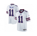 Youth Nike Buffalo Bills #11 Greg Salas Limited White NFL Jersey
