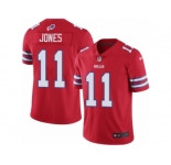 Youth Nike Buffalo Bills #11 Zay Jones Limited Red Rush NFL Jersey