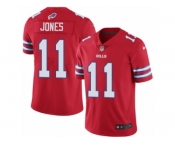 Youth Nike Buffalo Bills #11 Zay Jones Limited Red Rush NFL Jersey