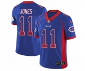 Youth Nike Buffalo Bills #11 Zay Jones Limited Royal Blue Rush Drift Fashion NFL Jersey