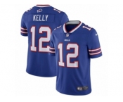 Youth Nike Buffalo Bills #12 Jim Kelly Vapor Untouchable Limited Royal Blue Team Color NFL Jersey