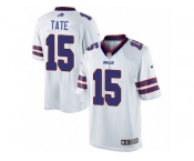 Youth Nike Buffalo Bills #15 Brandon Tate Limited White NFL Jersey