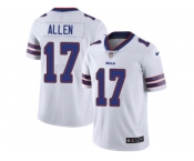 Youth Nike Buffalo Bills #17 Josh Allen White Stitched NFL Vapor Untouchable Limited Jersey