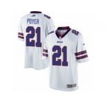 Youth Nike Buffalo Bills #21 Jordan Poyer Limited White NFL Jersey