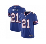 Youth Nike Buffalo Bills #21 Jordan Poyer Vapor Untouchable Limited Royal Blue Team Color NFL Jersey