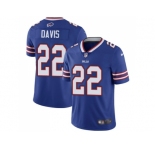 Youth Nike Buffalo Bills #22 Vontae Davis Royal Blue Team Color Stitched NFL Vapor Untouchable Limited Jersey