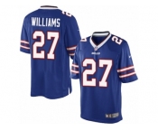 Youth Nike Buffalo Bills #27 Duke Williams Limited Royal Blue Team Color NFL Jersey