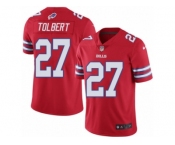 Youth Nike Buffalo Bills #27 Mike Tolbert Limited Red Rush NFL Jersey