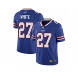 Youth Nike Buffalo Bills #27 TreDavious White Elite Royal Blue Team Color NFL Jersey