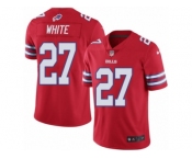 Youth Nike Buffalo Bills #27 TreDavious White Limited Red Rush Vapor Untouchable NFL Jersey