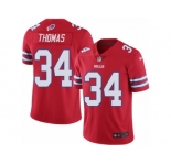 Youth Nike Buffalo Bills #34 Thurman Thomas Limited Red Rush NFL Jersey