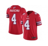 Youth Nike Buffalo Bills #4 Stephen Hauschka Limited Red Rush NFL Jersey