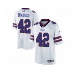 Youth Nike Buffalo Bills #42 Patrick DiMarco Limited White NFL Jersey