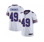 Youth Nike Buffalo Bills #49 Tremaine Edmunds White Stitched NFL Vapor Untouchable Limited Jersey