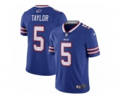 Youth Nike Buffalo Bills #5 Tyrod Taylor Vapor Untouchable Limited Royal Blue Team Color NFL Jersey