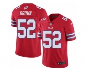 Youth Nike Buffalo Bills #52 Preston Brown Limited Red Rush NFL Jersey
