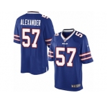 Youth Nike Buffalo Bills #57 Lorenzo Alexander Limited Royal Blue Team Color NFL Jersey