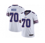 Youth Nike Buffalo Bills #70 Eric Wood Vapor Untouchable Limited White NFL Jersey