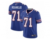 Youth Nike Buffalo Bills #71 Cyrus Kouandjio Vapor Untouchable Limited Royal Blue Team Color NFL Jersey