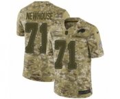 Youth Nike Buffalo Bills #71 Marshall Newhouse Limited Camo 2018 Salute to Service NFL Jersey