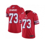 Youth Nike Buffalo Bills #73 Dion Dawkins Limited Red Rush NFL Jersey