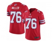 Youth Nike Buffalo Bills #76 John Miller Limited Red Rush NFL Jersey
