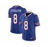 Youth Nike Buffalo Bills #8 Rod Streater Royal Blue Team Color Vapor Untouchable Limited Player NFL Jersey