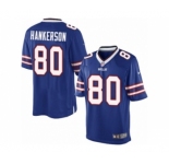 Youth Nike Buffalo Bills #80 Leonard Hankerson Limited Royal Blue Team Color NFL Jersey
