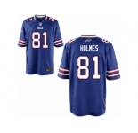 Youth Nike Buffalo Bills #81 Andre Holmes Royal Blue Team Color NFL Jersey