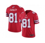 Youth Nike Buffalo Bills #81 Marcus Easley Limited Red Rush NFL Jersey