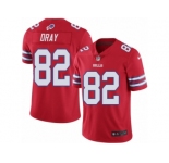 Youth Nike Buffalo Bills #82 Jim Dray Limited Red Rush NFL Jersey