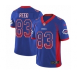 Youth Nike Buffalo Bills #83 Andre Reed Limited Royal Blue Rush Drift Fashion NFL Jersey