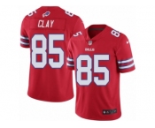 Youth Nike Buffalo Bills #85 Charles Clay Limited Red Rush NFL Jersey