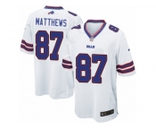 Youth Nike Buffalo Bills #87 Jordan Matthews Game White NFL Jersey