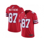 Youth Nike Buffalo Bills #87 Jordan Matthews Limited Red Rush Vapor Untouchable NFL Jersey