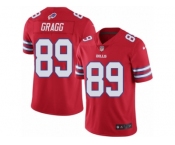 Youth Nike Buffalo Bills #89 Chris Gragg Limited Red Rush NFL Jersey