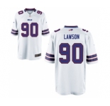 Youth Nike Buffalo Bills #90 Shaq Lawson White NFL Jersey