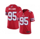 Youth Nike Buffalo Bills #95 Kyle Williams Limited Red Rush NFL Jersey
