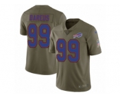 Youth Nike Buffalo Bills #99 Marcell Dareus Limited Olive 2017 Salute to Service NFL Jersey