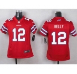 nike youth nfl jerseys buffalo bills #12 jim kelly red[nike]