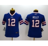 nike youth nfl jerseys buffalo bills #12 kelly blue[nike]