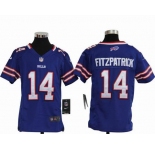 nike youth nfl jerseys buffalo bills #14 fitzpatrick blue[nike]