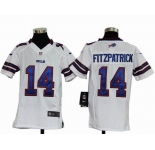 nike youth nfl jerseys buffalo bills #14 fitzpatrick white[nike]
