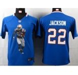 nike youth nfl jerseys buffalo bills #22 jackson blue[portrait fashion]
