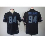 nike youth nfl jerseys buffalo bills #94 williams black[nike impact limited]