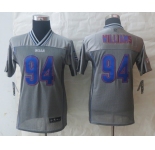 nike youth nfl jerseys buffalo bills #94 williams grey[nike vapor]